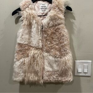 Zara Girls Outerwear Collection
Faux Fur Vest - Blush pink - size 11-12 152cm
